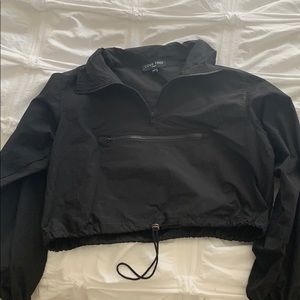 Black wind breaker